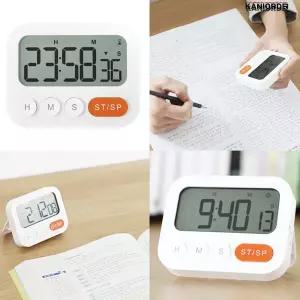 탁상용 전자 시계 미니 책상 알람 타이머 독서실 휴대용 디지털시계