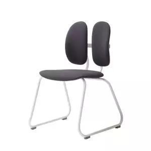 듀오백 D-043W 블랙 패브릭 책상의자 청소년 공부 바른자세 의자 재택근무