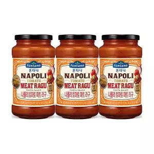 폰타나 나폴리 미트 라구 파스타소스 600g, 3개