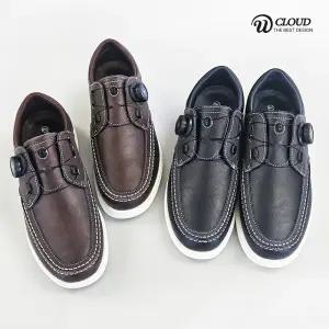 [W클라우드] 남자 다이얼 캐쥬얼화 발편한 골프화 단화 로퍼 C22