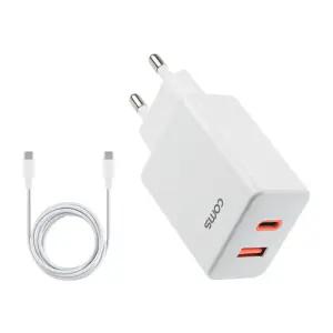 듀얼포트 고속 USB충전기 33W 스마트폰 태블릿 동시충전 USBPD 퀵차지3.0 C타입