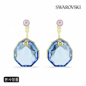 [/본사정품] Gema 골드 톤 블루 재킷형 귀걸이 5737449