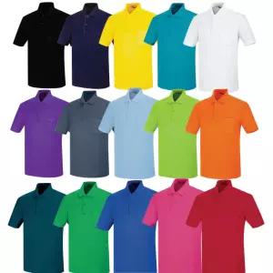에어로쿨 기본 폴로 카라 주머니 있는 반팔티셔츠 단체티 회사티 무지티 행사티