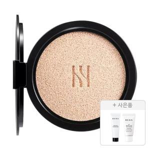 헤라 블랙 쿠션 파운데이션 리필 21N1 15g, 1개+증정(리프레싱 클렌징 폼 50G, 1개+UV프로텍터 멀티디펜스SPF50+PA4+ 15ml, 1개)