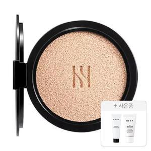 헤라 블랙 쿠션 파운데이션 리필 23N1 15g, 1개+증정(리프레싱 클렌징 폼 50G, 1개+UV프로텍터 멀티디펜스SPF50+PA4+ 15ml, 1개)