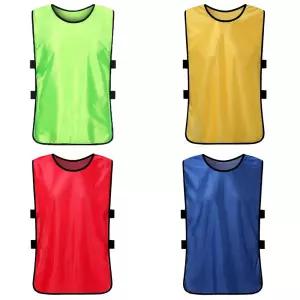 형광 밴딩 운동 조끼 단체 팀 옆트임 축구 훈련 반사 안전복