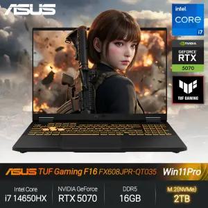 TUF F16 FX608JPR-QT035 (i7-14650HX/RTX5070/16GB/2TB/WP) 게이밍 노트북 JH