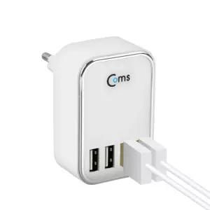 4포트 스마트폰 고속충전기 멀티충전기 충전어댑터/충전기/휴대폰/급속/USB/고속/멀티/초고속/듀얼/가정