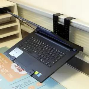 노트북 거치대 벽 부착형 벽걸이 침대 거치 브래킷 파티션 암 받침대 선반 걸이형