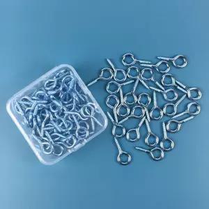 원형 걸이 나사 피스천장 나사못고리 50개입 상자포장