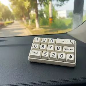 자동차 키패드형 주차번호판 / 숫자 교체 가능한 주차판