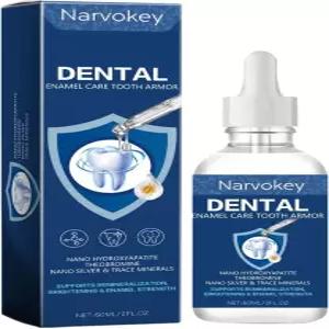 충치 방어 및 잇몸 건강을 위한 하이드록시아파타이트 함유 치아 투명 에나멜 강화 포뮬러 드롭 데일리