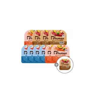 듀먼 강아지 화식 알러지케어 100g 10+1(연어3+오리4+소고기4) / 사료 노견 자연식 습식사료