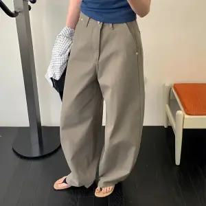 [코코블랑] 워크 커브드 코튼 팬츠