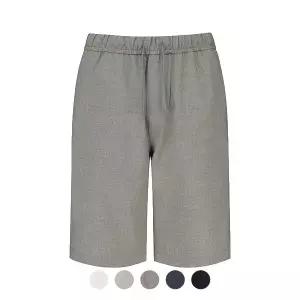 [폴햄] 남성 쿨링 린넨라이크 슬랙스 밴딩 쇼츠_PHF2PH1061
