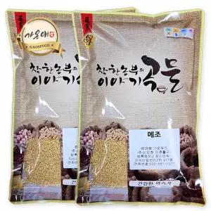 [가온애] 메조 500g x2봉 / 좁쌀 조쌀 잡곡 잡곡류 좁쌀류