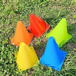 스포츠 다용도 미니 라바콘 훈련 용품 꼬깔 연습/훈련콘/접시콘/행사/운동회/유치원/어린이집/학교/체육