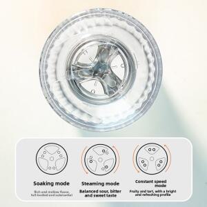 고 조절 가능 드립 커피 필터 플랫 바텀 푸어 오버 가변 유량 브루어 드리퍼 이머전