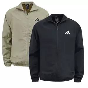 아디다스 에센셜 스몰로고 우븐 윈드브레이커 KB6076 JM1772