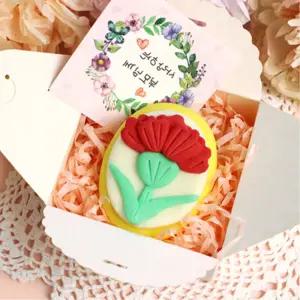 5인용 어버이날만들기 키트 클레이비누 카네이션만들기 포장세트 5월미술활동