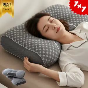 린델 1+1 통풍잘되는 꿀잠 경추베개 1000g 목 어깨 편안한 배게