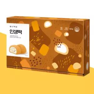 청년떡집 인절미 생크림 찹쌀떡 디저트 간식 40g 15개