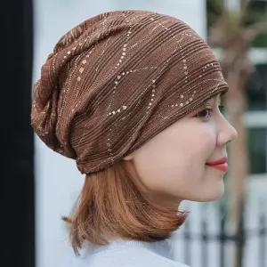 패션비니 여름비니 항암모자 항암비니 여성여름비니 시원한 비니 항암두건 중년 사계절 패션항암 비니 여름