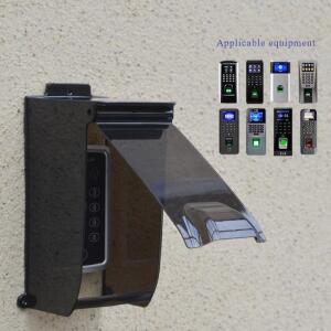 야외 방수 커버 플립 보호 케이스 열쇠 없는 비밀번호 잠금 탱크 도어락 초인종 차양