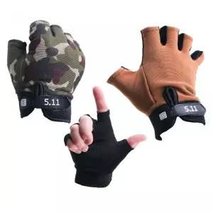 반손가락 통풍 장갑 자전거 바이크 운전 낚시 등산 스포츠 여름 야외 활동 손보호