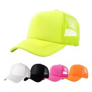 형광 메쉬 볼캡 여름 야구모자 물놀이 워터파크 네온 캡모자 낚시모자 볼캡 햇빛가리개 대두