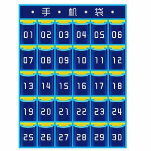 핸드폰보관함 벽걸이 휴대폰 수거함 정리대 부직포