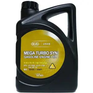 현대모비스 05100-00471 4L 메가 터보씬 엔진오일