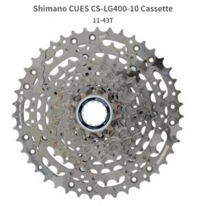 Shimano 호환 CUES CS-LG 호환400-10 10단 11-39T/11-43T/11-48T MTB 링크글라이드 카세트 프리휠