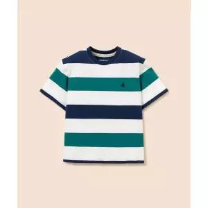 빈폴 키즈 빈폴 BEANPOLE KIDS 빅 멀티 스트라이프 티셔츠 블루 BI6342U16P BI6342U16P 437550