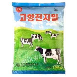옆집샵 전지분유 고향 전지밀 1000g 국산 원산지 영양 가득 분말