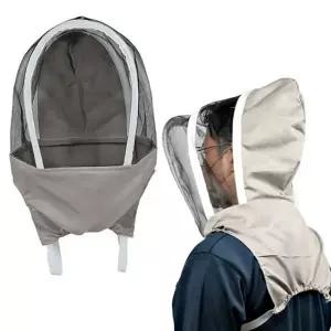 양봉 작업 모자 농업용 작업용 해충 방충 모자 퇴치 활동 작업장비 방충망 농사용 벌막는 용품 가림 벌초