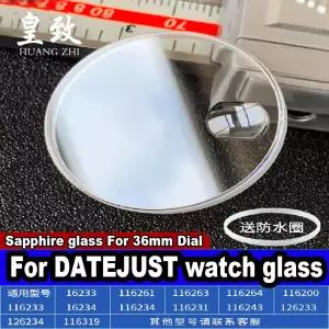 호환 롤렉스 DATEJUST 사파이어 글라스 16233용 36mm 116200 116233 116234 126233   시계 렌즈 방수 링이