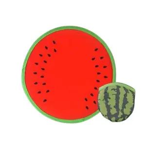 접이식부채 원터치 부채 손 미니 휴대용 수박 부체 홍부용부채 접는부채