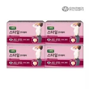 디펜드 스타일 언더웨어 여성 슬림 중형 20매 x 4팩