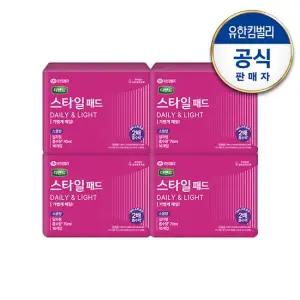 디펜드 스타일 데일리 패드 소용량 일자형16매 x 4팩
