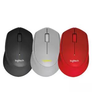 로지텍정품 M331 무소음 무선 광 마우스e 1000dpi 블랙