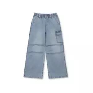 [롯데백화점]폴햄키즈 루즈 스트레이트핏 해지 데님팬츠  PKG2DP3722