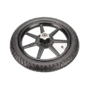 브레이크 허브가 있는 14x2125 알루미늄 휠 림 - 14인치 전기 스쿠터/전자 자전거/접이식 앞바퀴 교체에