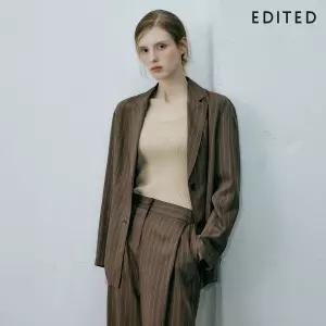 [26여름 신상] 에디티드 텐셀 모달 핀스트라이프 자켓