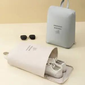 패브릭 신발 주머니 여행용 파우치 방수 가방 보관 보관함 휴대용 출장용 세탁 가능 캐리어 운동화 정리