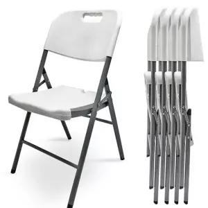 간이 의자 폴딩 등받이 행사용 접이식 의자 다용도 야외용 테라스 이동식 휴대용 카페 4개 캠핑 야외