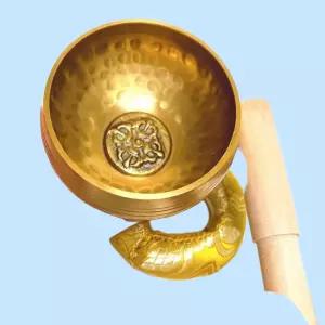 싱잉볼 8cm 명상 힐링 종 요가 사운드 치는 그릇 수업 모임 파우치 스트라이커 포함