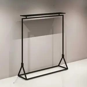 행거 코트랙 사무실 긴옷 롱패딩 옷걸이 세우는 틈새 스탠드형 슬림 원목