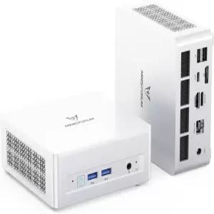 미니포럼 UM880 플러스 PC 베어본 AMD 라이젠 7 8845HS 8C/16T 최대 5.1GHz RAM/SSD/OS가 없는 컴퓨터