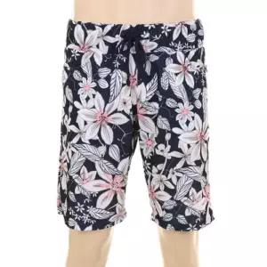 [다잇템]남자 플라워 믹스 허리 밴딩 반바지 스윔 팬츠